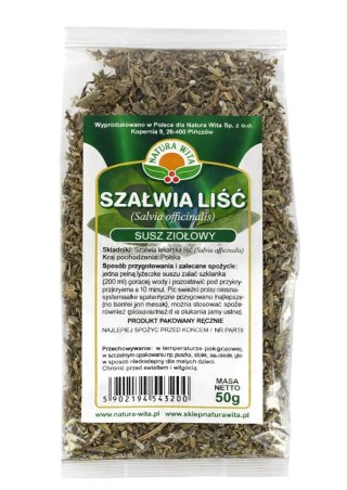 NATURA-WITA Szałwia liść 50g