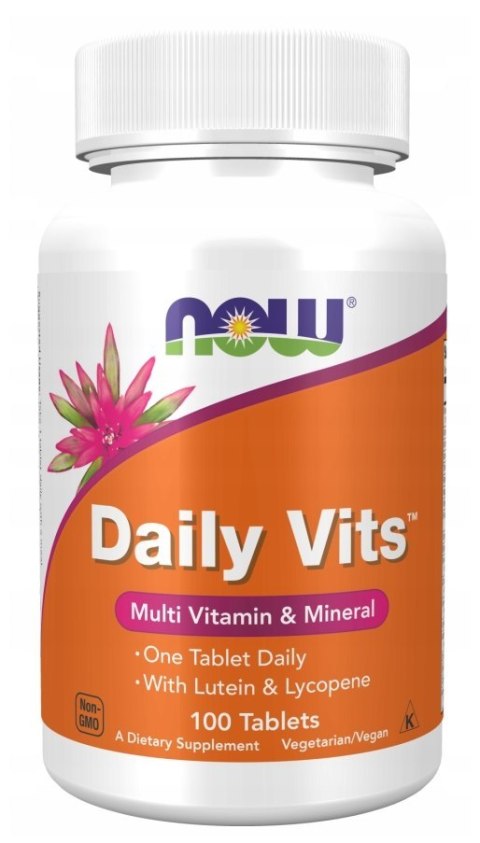 NOW FOODS Daily Vits 100tabl. - Multi Vitamin + Mineral
