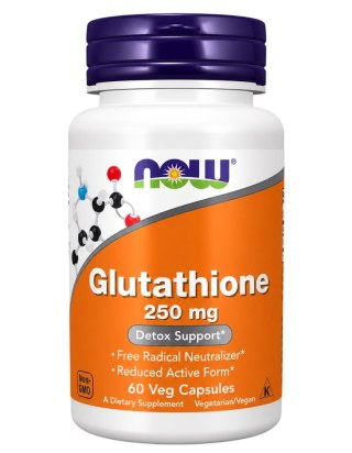 NOW FOODS Glutathione 250mg, 60vcaps. - Glutation