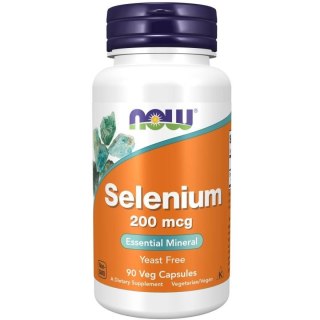 NOW FOODS Selenium 200mcg, 90vcaps.