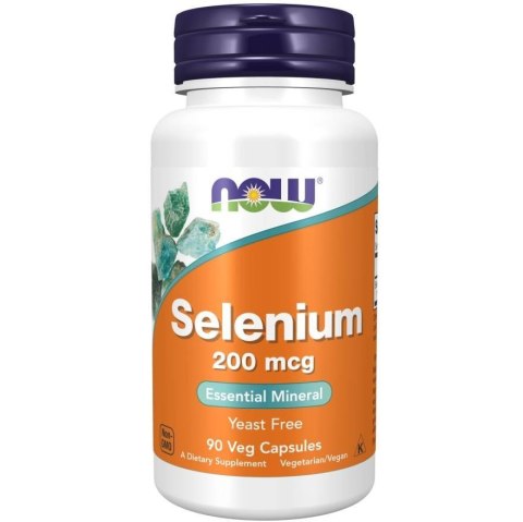 NOW FOODS Selenium 200mcg, 90vcaps.