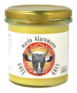 PIĘĆ PRZEMIAN Masło klarowane GHEE 240g (PL)