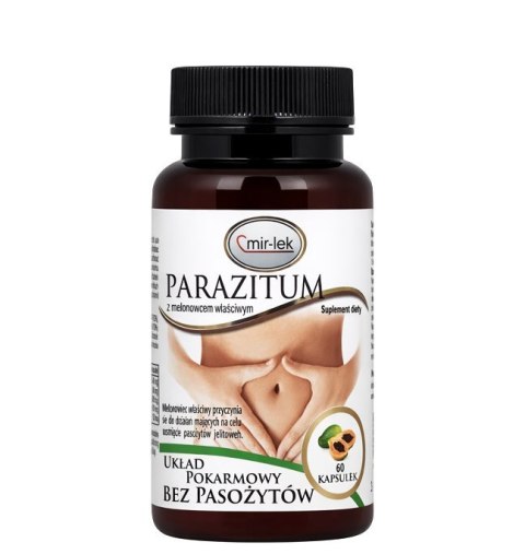 Parazitum PLUS z melonowcem właściwym 60kaps. MIR-LEK
