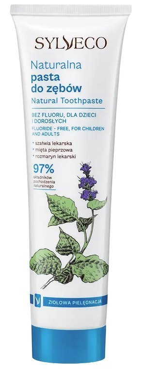 Pasta do zębów naturalna bez fluoru 100ml SYLVECO
