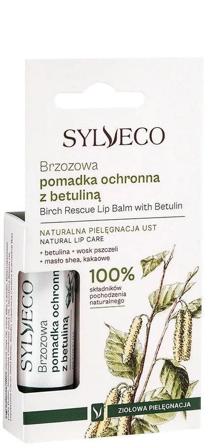 Pomadka brzozowa ochronna z betuliną 4,4g SYLVECO