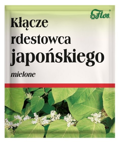 Rdestowiec Japoński kłącze mielone 100g FLOS