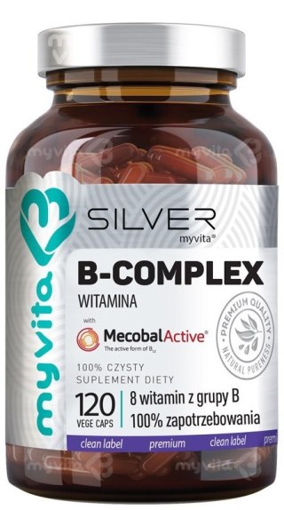 SILVER Witamina B-Complex 120kaps. MyVita