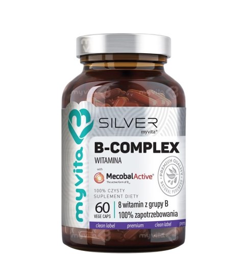 SILVER Witamina B-Complex 60kaps. MyVita