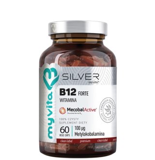 SILVER Witamina B12 100mcg, 60kaps. (Metylokobalamina) MyVita