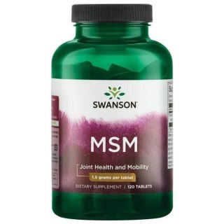 SWANSON MSM TruFlex 1500mg, 120tabl.