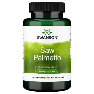 SWANSON Saw Palmetto 540mg, 100kaps.