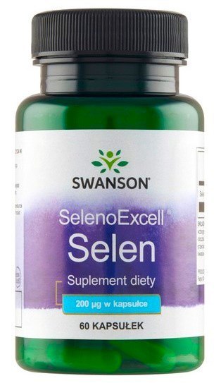SWANSON SelenoExcell 200mcg, 60 kaps.