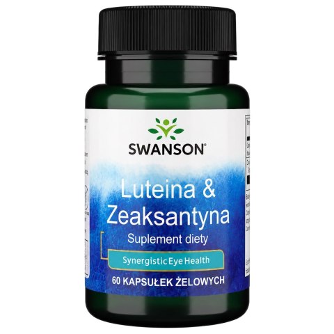 SWANSON Synergistic Eye Health 60sgels. - Luteina i zeaksantyna