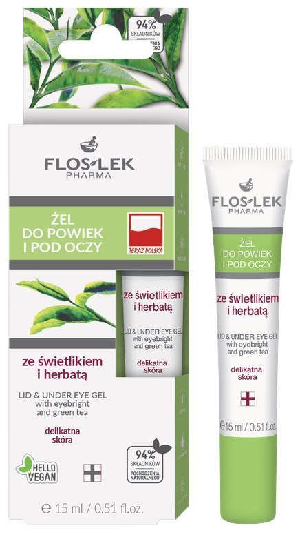 Świetlik z herbatą tuba 15ml FLOSLEK