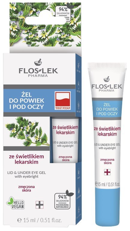 Świetlik żel tuba 15ml FLOSLEK