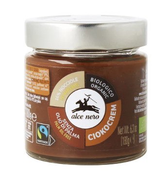 ALCE NERO Krem orzechowo-czekoladowy FT BIO 180g