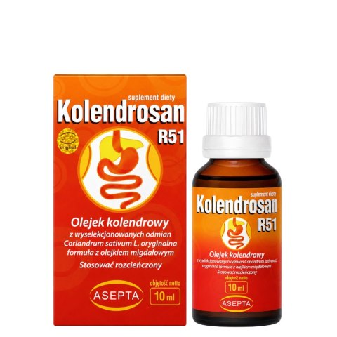 ASEPTA Kolendrosan R51 10ml - olejek kolendrowy i migdałowy