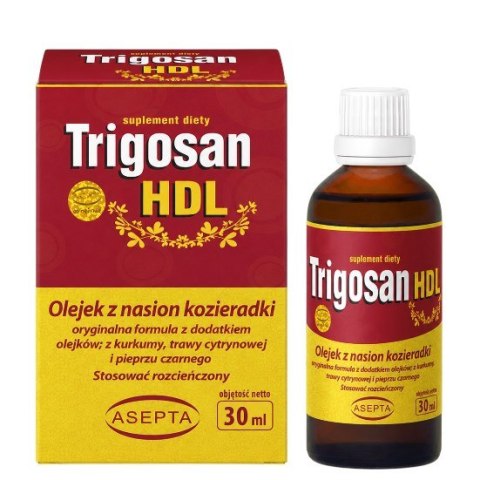 ASEPTA Trigosan HDL - dobry cholesterol 30ml