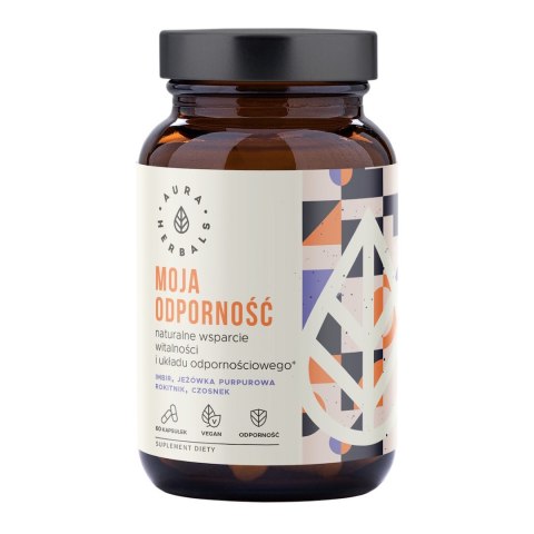 AURA HERBALS Moja odporność - kompleks ziołowy 60 veg. kaps.