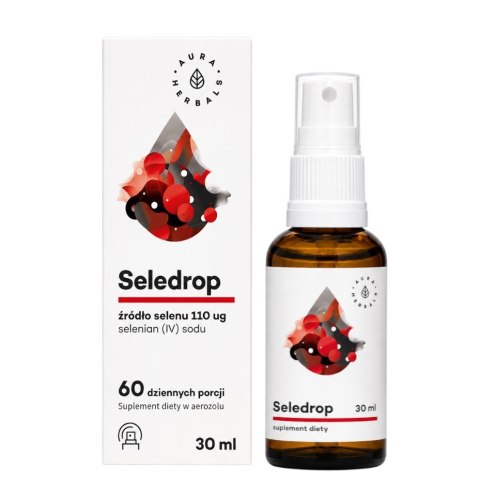 AURA HERBALS Seledrop, selen 110mcg - aerozol 30ml - selenian IV sodu