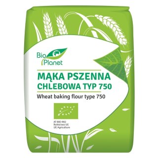 BIO PLANET Mąka pszenna chlebowa typ 750 BIO 1kg