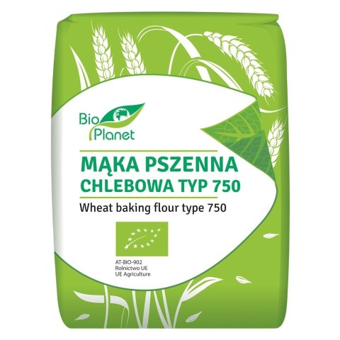 BIO PLANET Mąka pszenna chlebowa typ 750 BIO 1kg