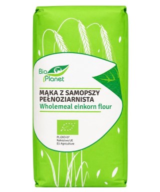 BIO PLANET Mąka z samopszy pełnoziarnista BIO 500g