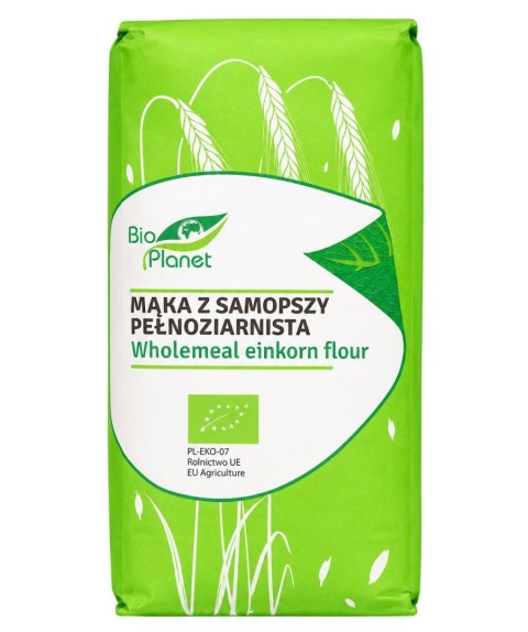 BIO PLANET Mąka z samopszy pełnoziarnista BIO 500g