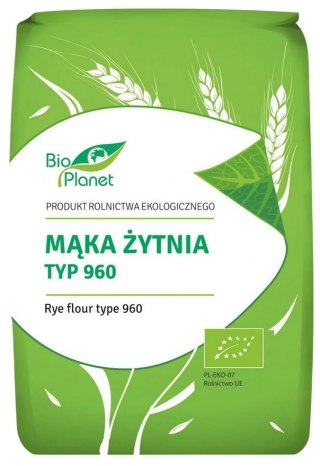 BIO PLANET Mąka żytnia typ 960 BIO 1kg