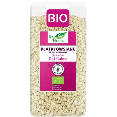 BIO PLANET Płatki owsiane BEZGLUTENOWE BIO 300g