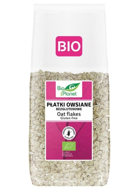 BIO PLANET Płatki owsiane BEZGLUTENOWE BIO 600g