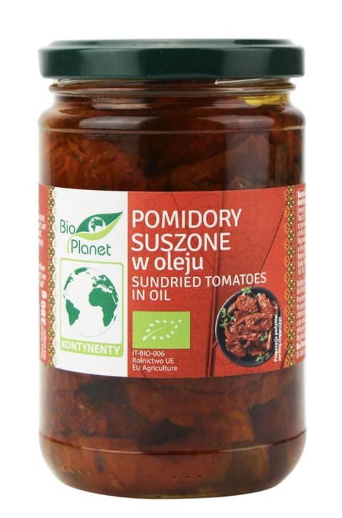 BIO PLANET Pomidory suszone w oleju BIO 280g