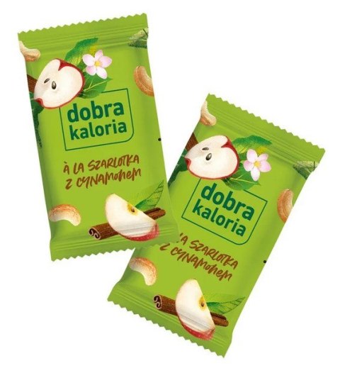 DOBRA KALORIA Mini batoniki a'la szarlotka z cynamonem z nerkowców (6x17g) KUBARA