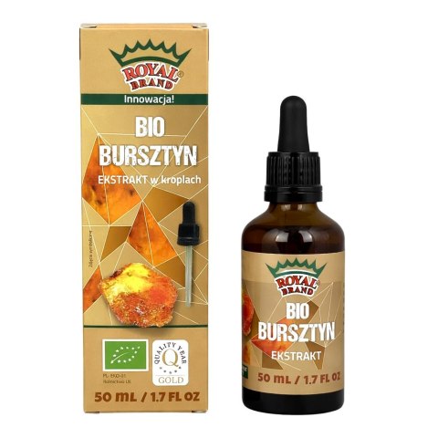 Ekstrakt z Bursztynu BIO 50ml ROYAL BRAND