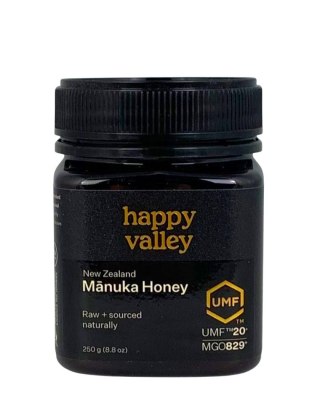 HAPPY VALLEY Miód Manuka UMF 20+ (MG 829+) 250g