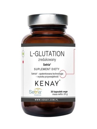 KENAY L-Glutation zredukowany Setria 500mg, 30 kaps.