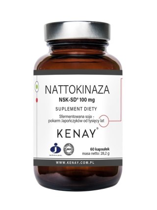 KENAY Nattokinaza NSK-SD 100mg, 60 kaps.