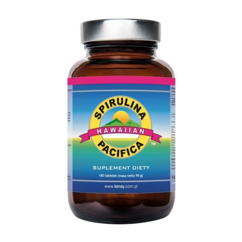 KENAY Spirulina Pacifica hawajska 500mg, 180 tabletek