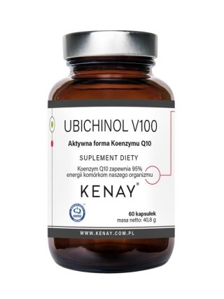 KENAY Ubichinol 100mg, 60kaps. - aktywny Koenzym Q10