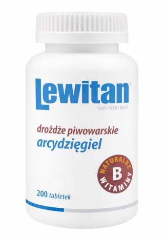 Lewitan + Arcydzięgiel - drożdże piwowarskie 200 tabl. CENTURIA