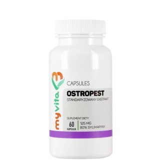 MyVita Ostropest ekstrakt (80% sylimaryny) 125mg, 60kaps.