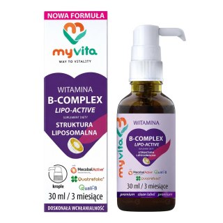 MyVita Witamina B-Complex Lipo-Active - krople 30ml