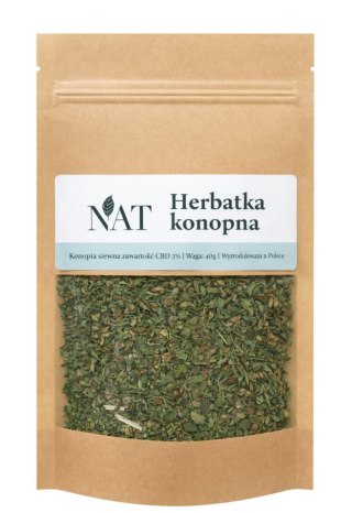 NAT Herbatka konopna 3% CBD 40g