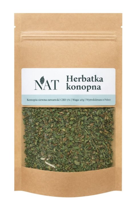 NAT Herbatka konopna 3% CBD 40g
