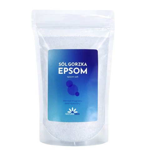 NATURA-MED Sól gorzka EPSOM 1kg - siarczan magnezu