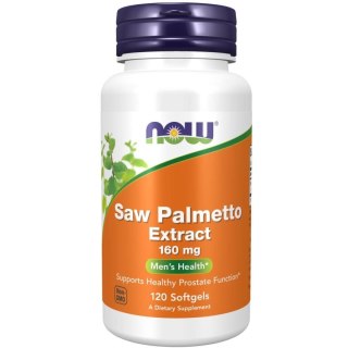 NOW FOODS Saw Palmetto Extract 160mg, 120sgels.