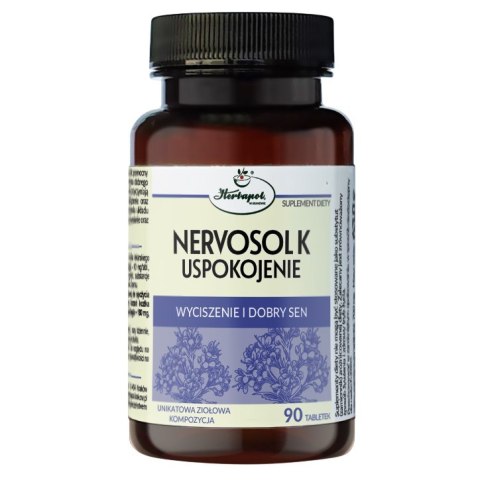 Nervosol K Uspokojenie 90tabl. HERBAPOL KRAKÓW