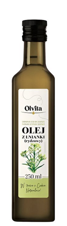 OLVITA Olej z lnianki - rydzowy zimnotłoczony 250ml