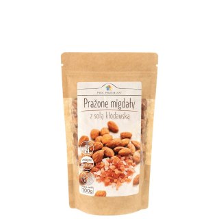 PIĘĆ PRZEMIAN Migdały prażone z solą kłodawską 100g