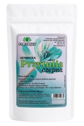 PROHERBIS Przytulia czepna - ziele cięte 50g